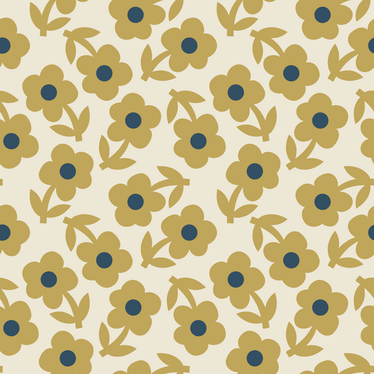 MUSTARD PAPER DAISY