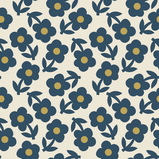 NAVY PAPER DAISY