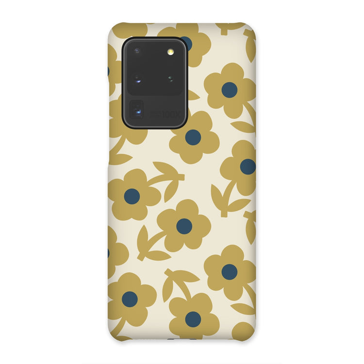 MUSTARD PAPER DAISY Snap Phone Case