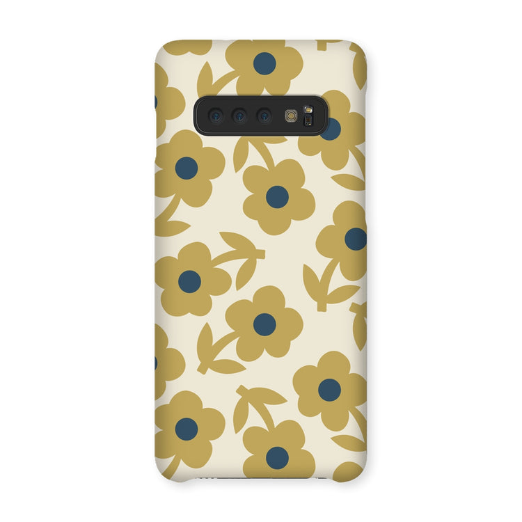 MUSTARD PAPER DAISY Snap Phone Case