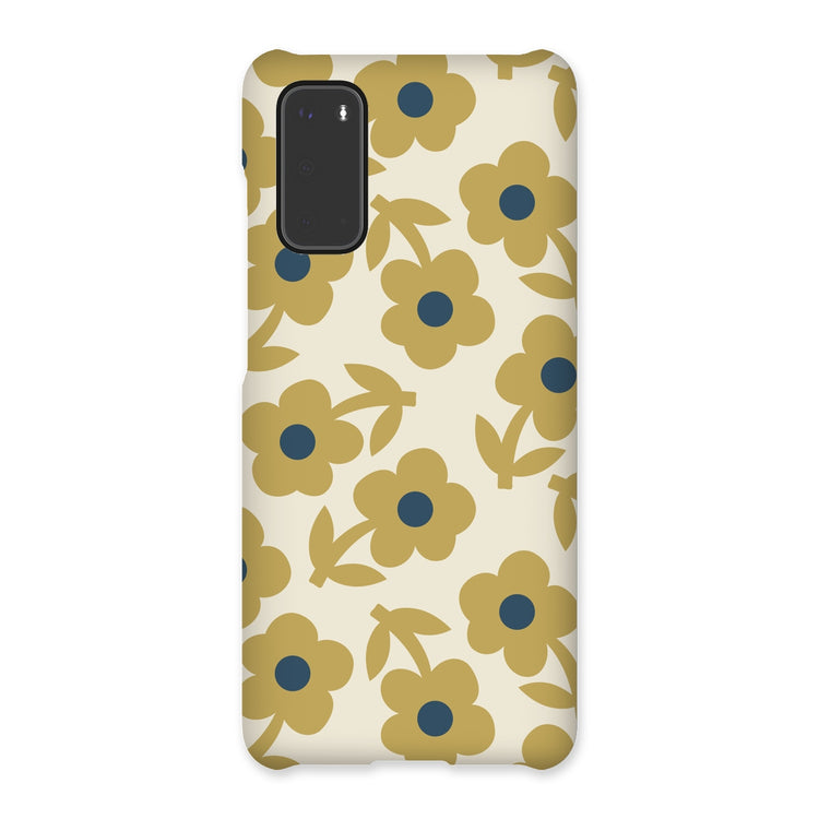 MUSTARD PAPER DAISY Snap Phone Case