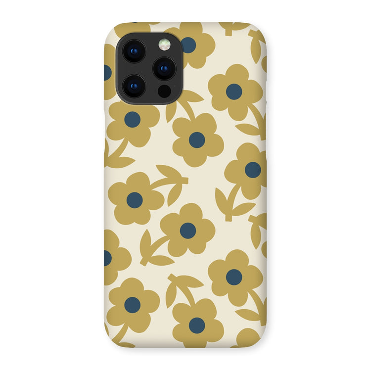 MUSTARD PAPER DAISY Snap Phone Case