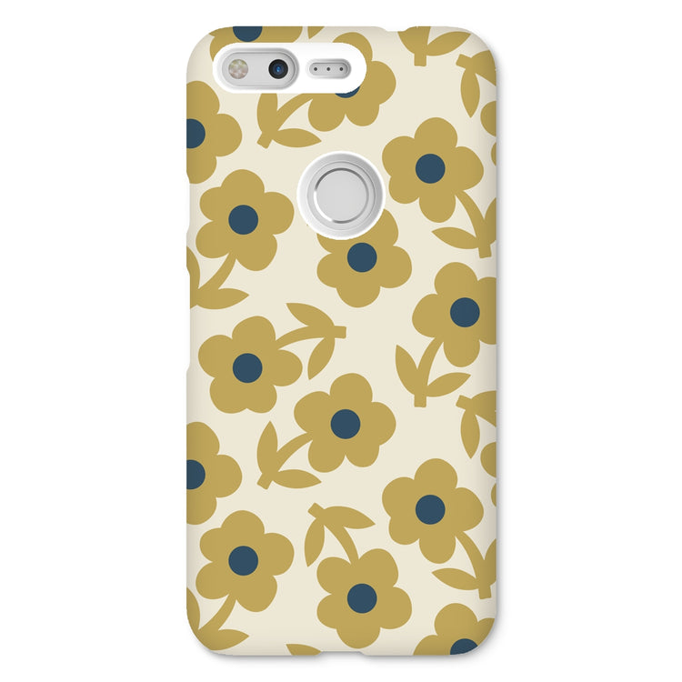 MUSTARD PAPER DAISY Snap Phone Case