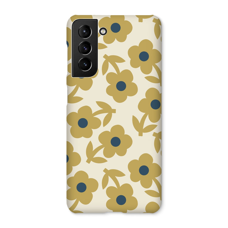 MUSTARD PAPER DAISY Snap Phone Case