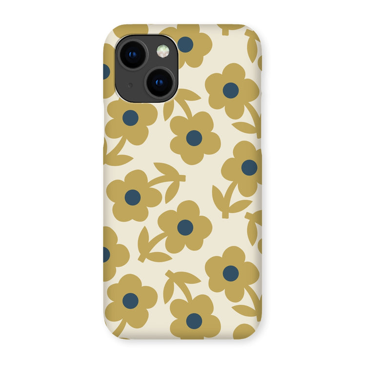 MUSTARD PAPER DAISY Snap Phone Case