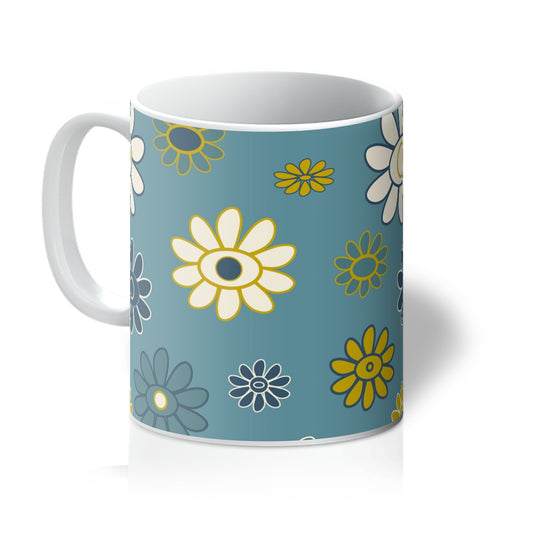 DAISY MEADOW FLOWER HEADS Mug