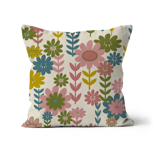 DAISY MEADOW FLORAL Cushion