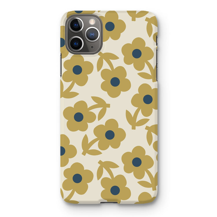 MUSTARD PAPER DAISY Snap Phone Case