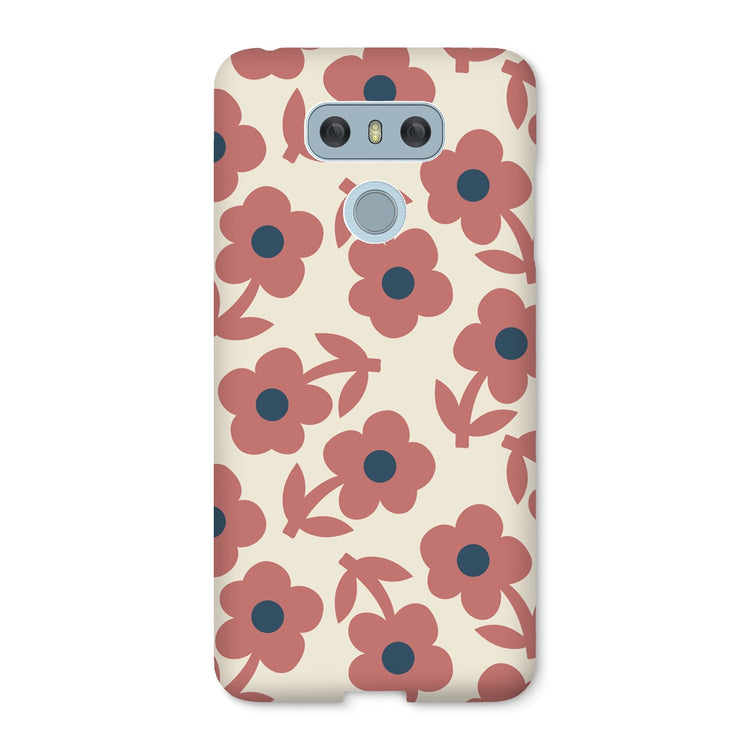 PINK PAPER DAISY  Snap Phone Case