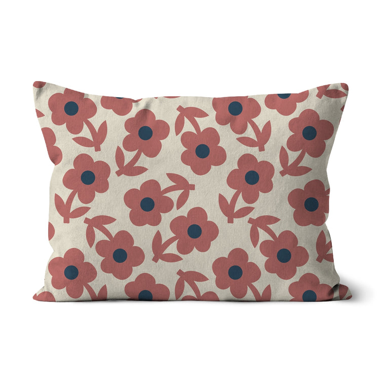 PINK PAPER DAISY  Cushion