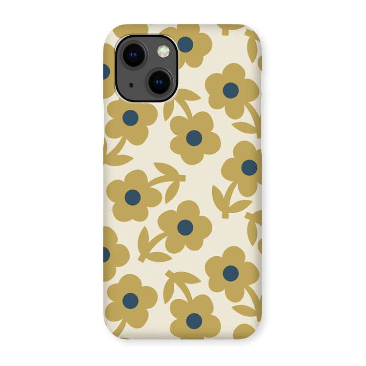 MUSTARD PAPER DAISY Snap Phone Case